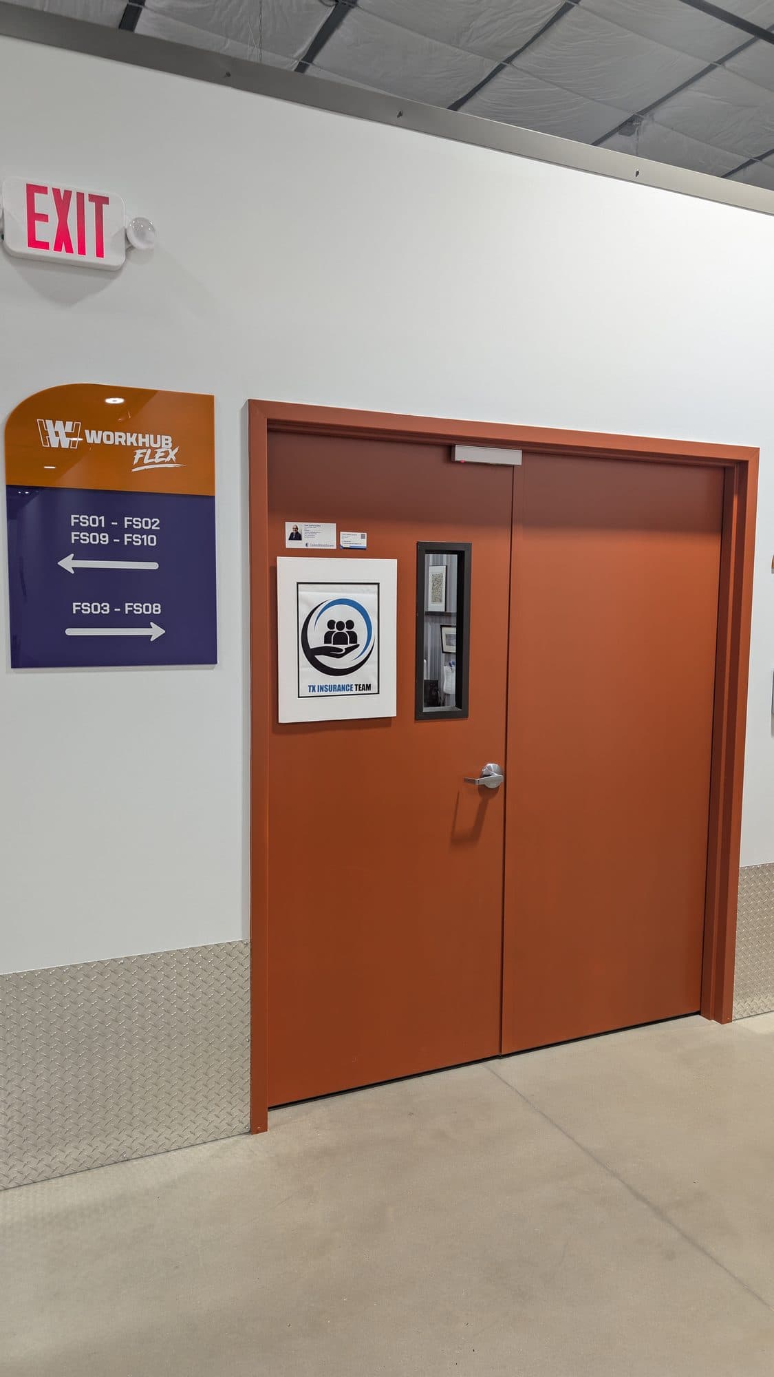 Entrada a la oficina de CD Integral Advisors